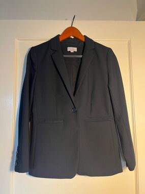 LOFT | Petite Modern Blazer | Black | 2P